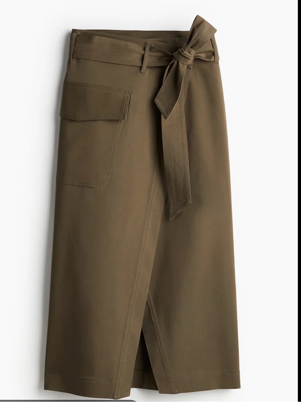 ASOS Olive Green pencil high rise Skirt size 6